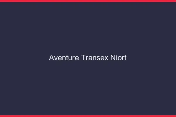 Aventure Transex Niort
