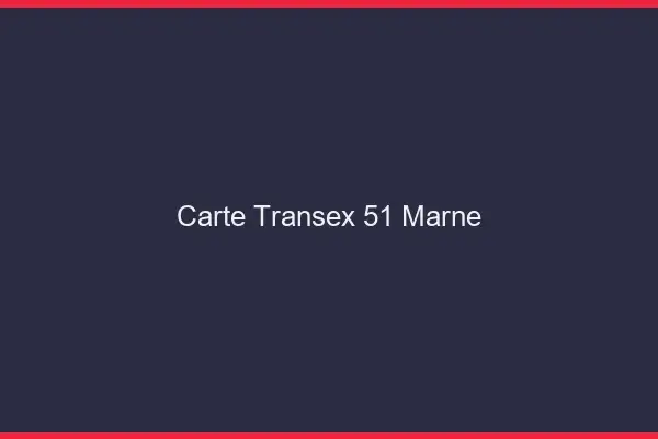 Carte Transex 51 Marne