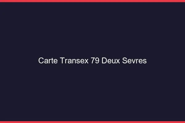 Carte Transex 79 Deux Sevres