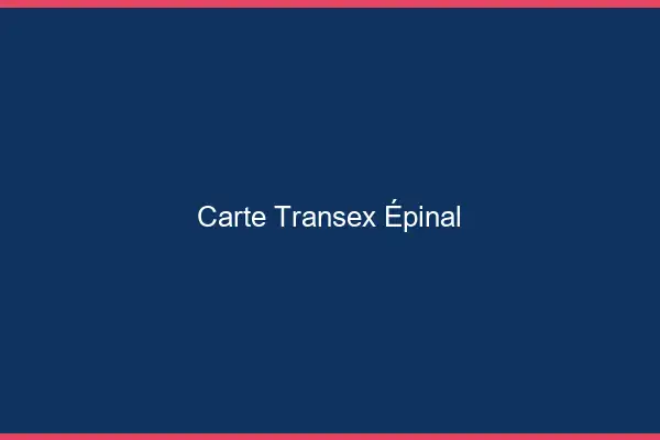 Carte Transex Épinal