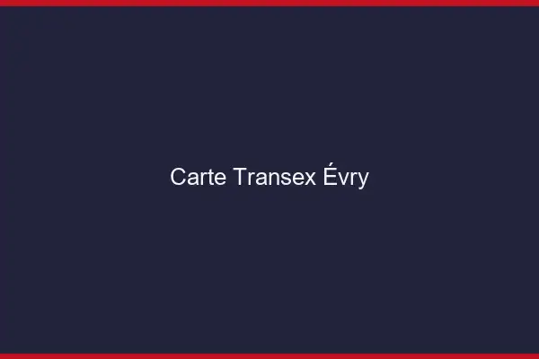 Carte Transex Évry