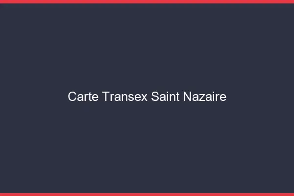 Carte Transex Saint-Nazaire