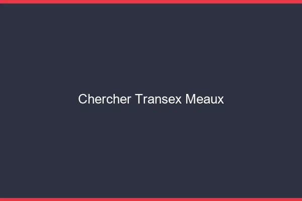 Chercher Transex Meaux