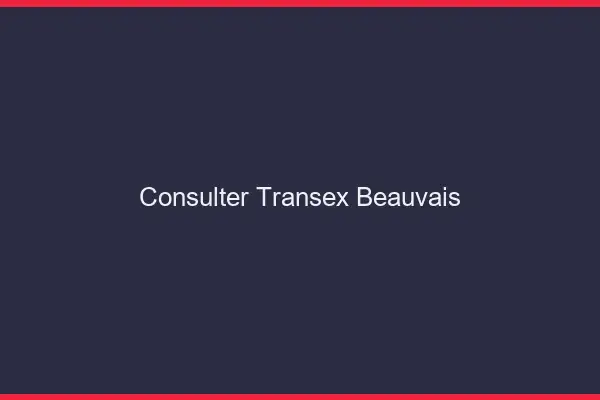 Consulter Transex Beauvais