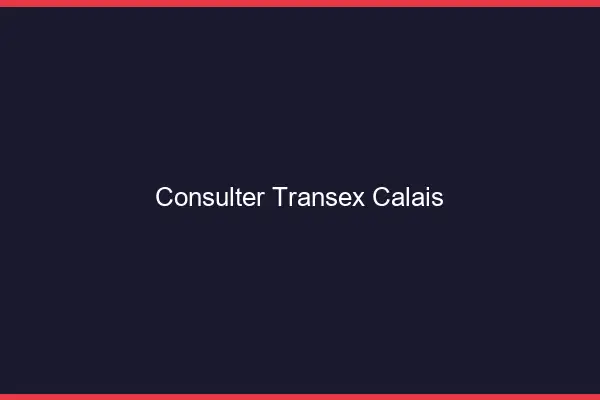 Consulter Transex Calais
