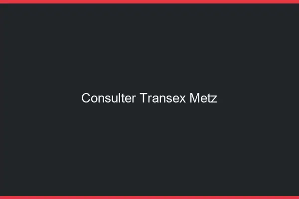 Consulter Transex Metz
