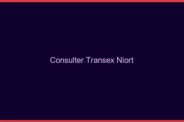 Consulter Transex Niort