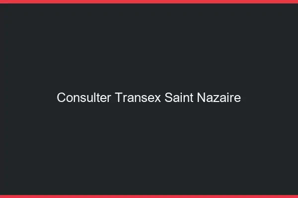 Consulter Transex Saint-Nazaire