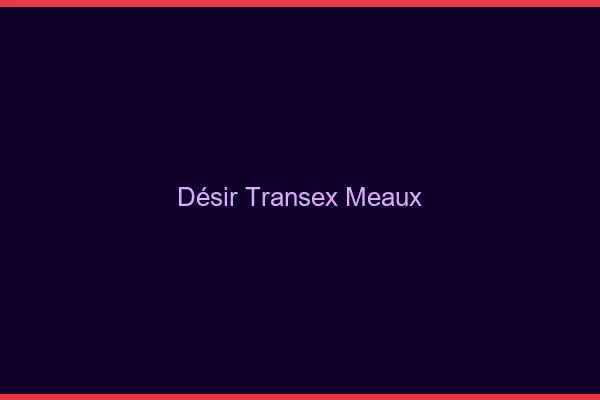 Désir Transex Meaux