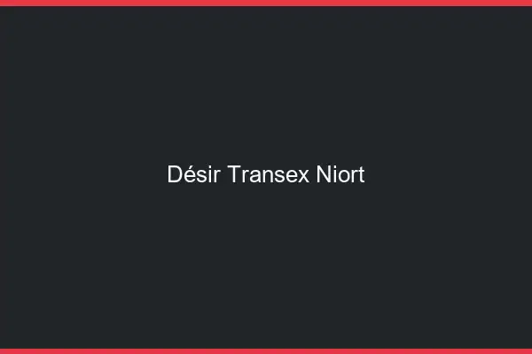 Désir Transex Niort