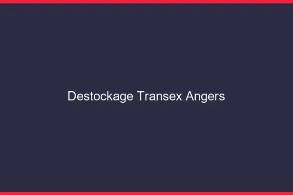 Déstockage Transex Angers