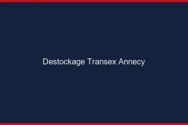 Déstockage Transex Annecy