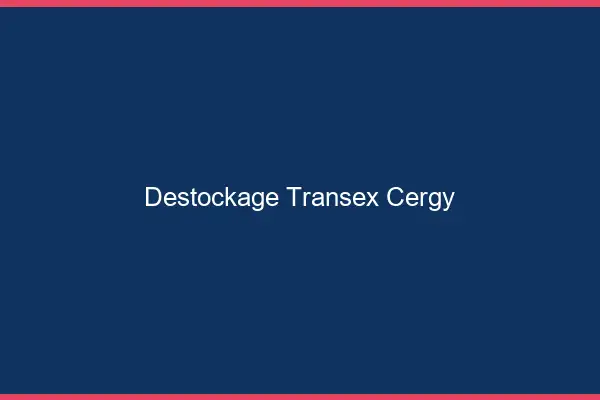 Déstockage Transex Cergy