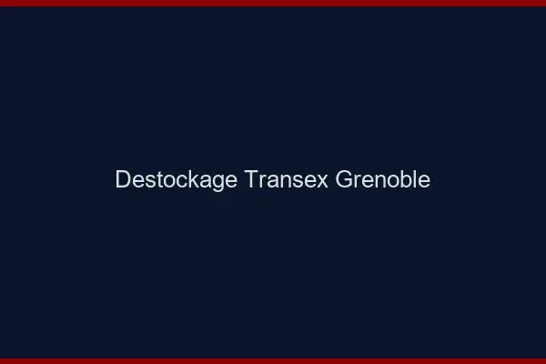 Déstockage Transex Grenoble