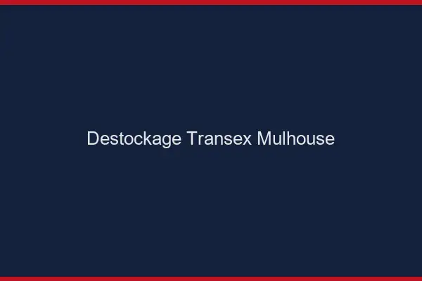 Déstockage Transex Mulhouse