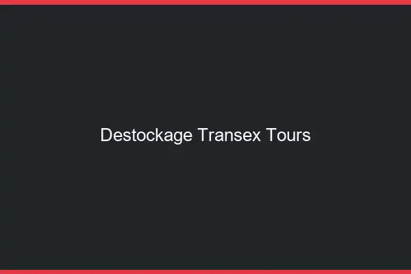 Déstockage Transex Tours