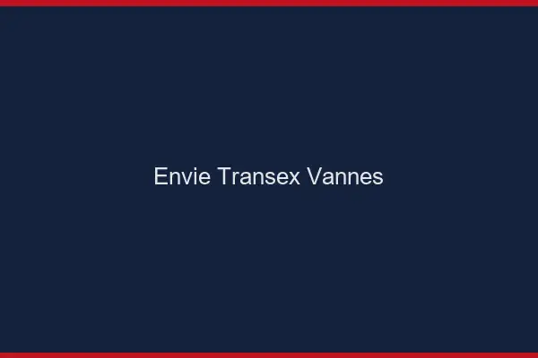 Envie Transex Vannes