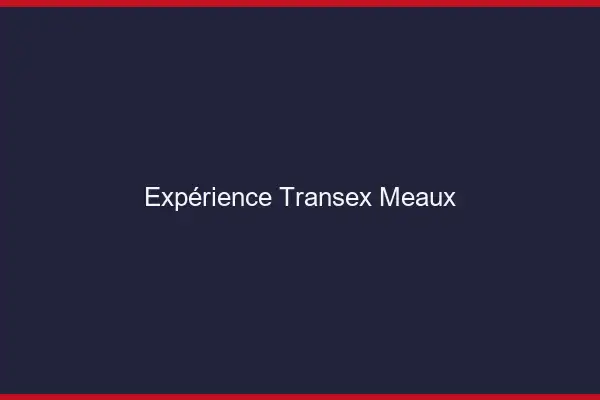 Expérience Transex Meaux