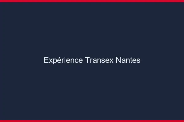 Expérience Transex Nantes