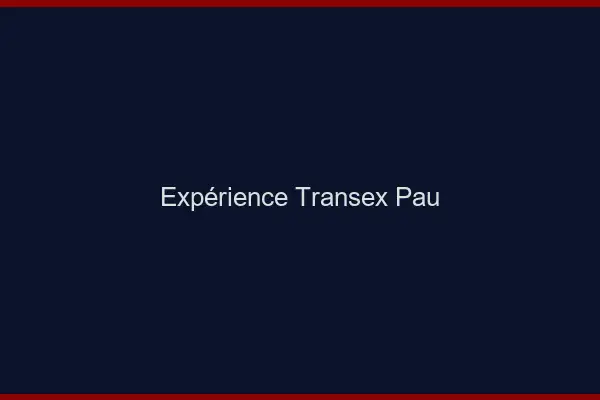 Expérience Transex Pau