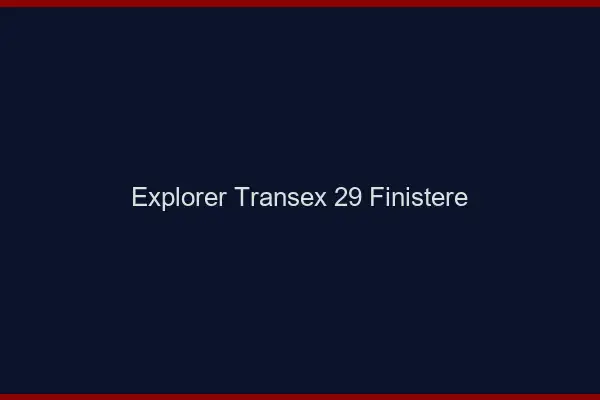 Explorer Transex 29 Finistere