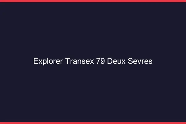 Explorer Transex 79 Deux Sevres