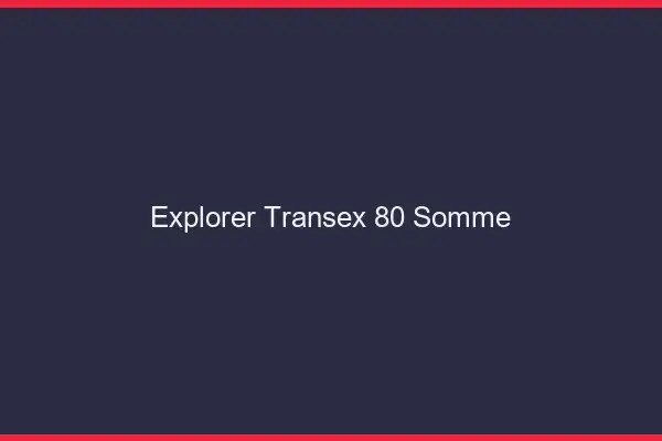 Explorer Transex 80 Somme