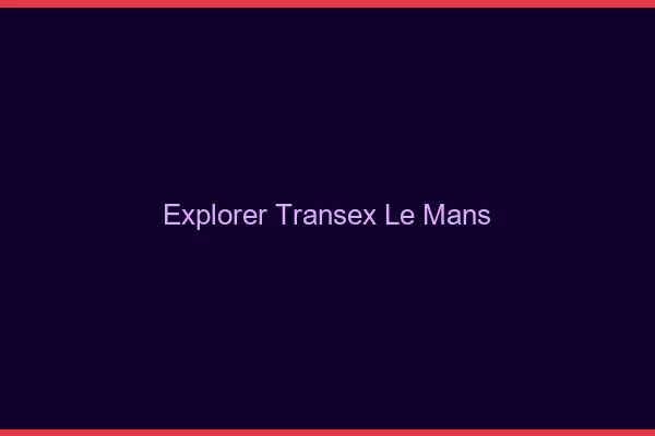 Explorer Transex Le Mans