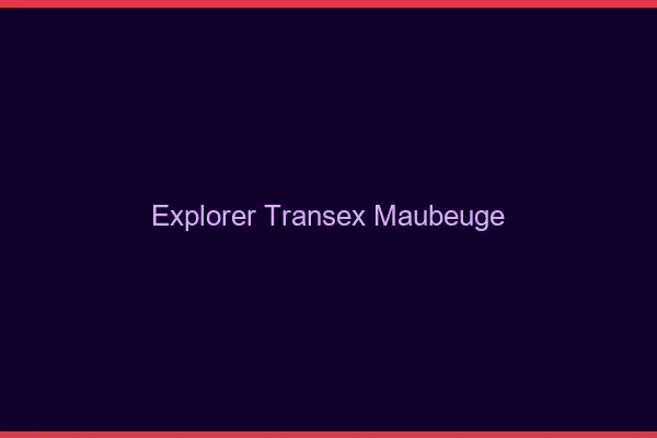 Explorer Transex Maubeuge