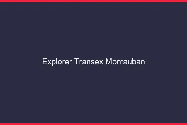 Explorer Transex Montauban