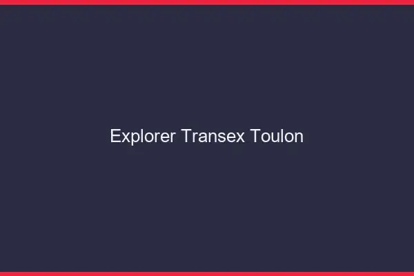 Explorer Transex Toulon
