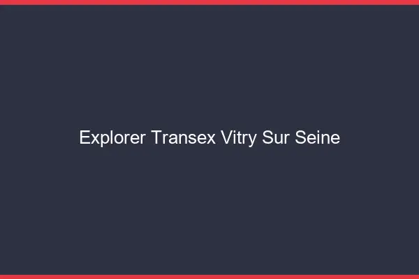 Explorer Transex Vitry-sur-Seine