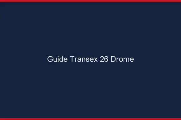 Guide Transex 26 Drome