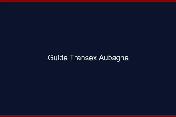Guide Transex Aubagne