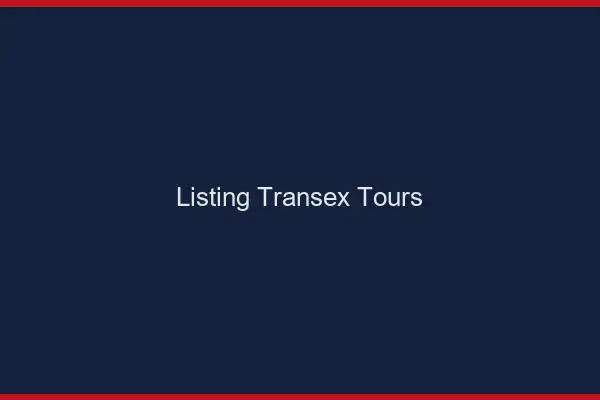 Listing Transex Tours
