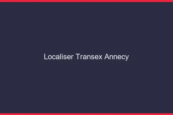 Localiser Transex Annecy