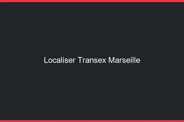 Localiser Transex Marseille