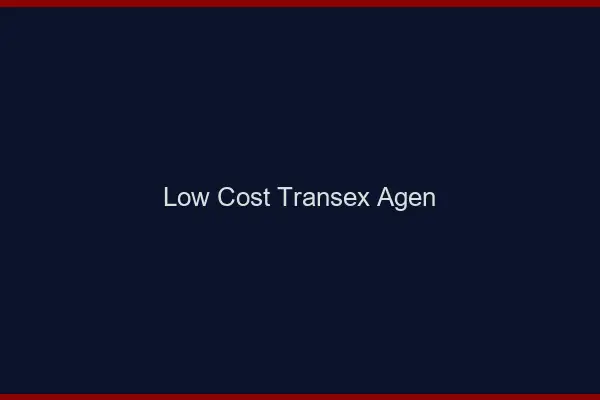 Low Cost Transex Agen