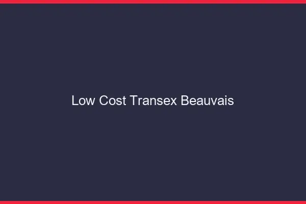 Low Cost Transex Beauvais