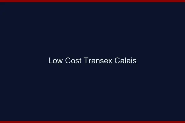 Low Cost Transex Calais