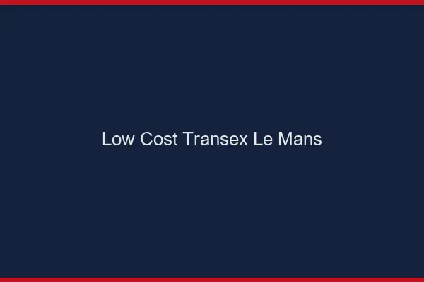 Low Cost Transex Le Mans