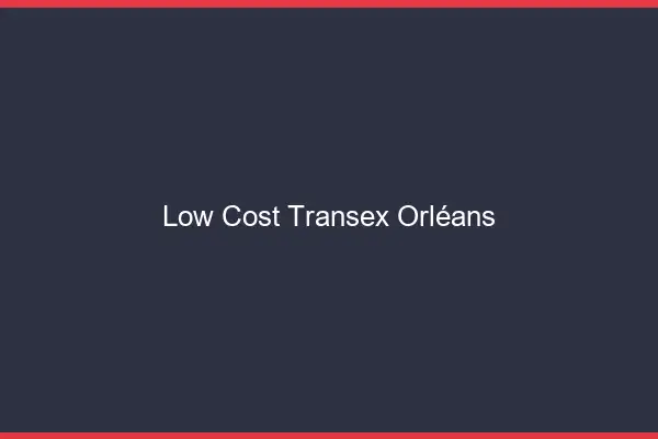 Low Cost Transex Orléans