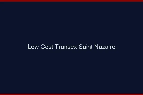 Low Cost Transex Saint-Nazaire