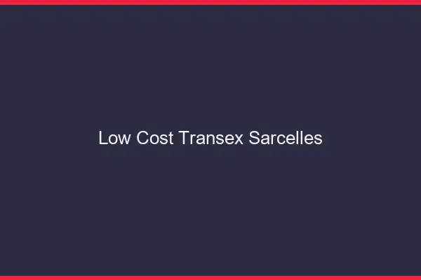 Low Cost Transex Sarcelles