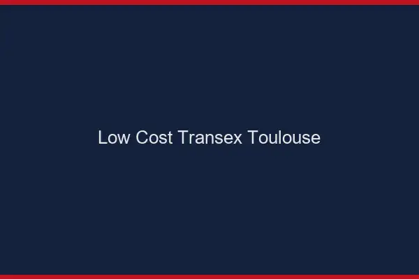 Low Cost Transex Toulouse