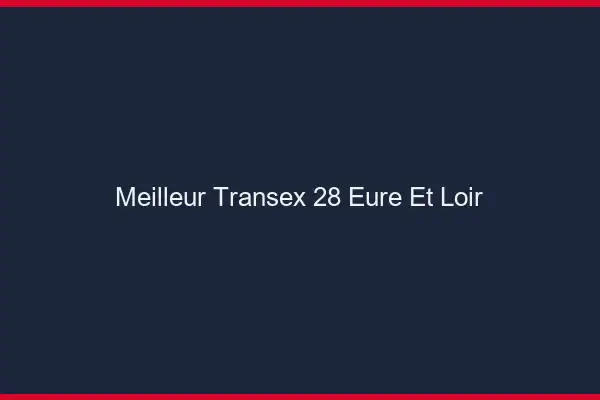 Meilleur Transex 28 Eure Et Loir