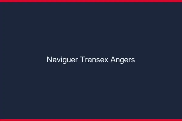 Naviguer Transex Angers