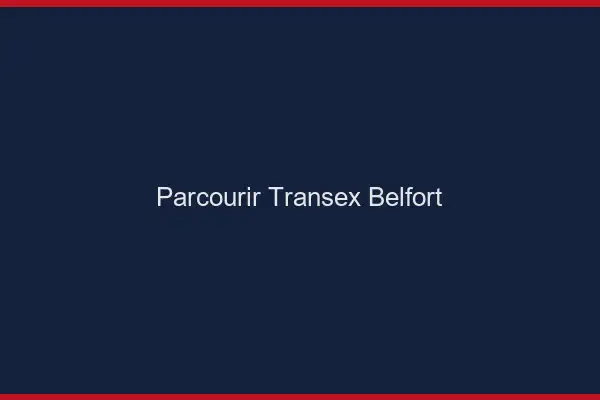 Parcourir Transex Belfort