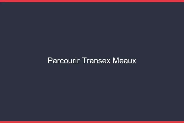Parcourir Transex Meaux