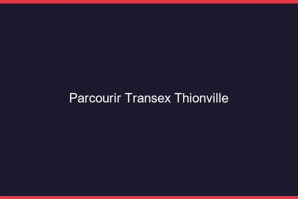 Parcourir Transex Thionville